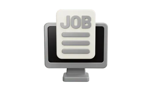 Job posting process illustration